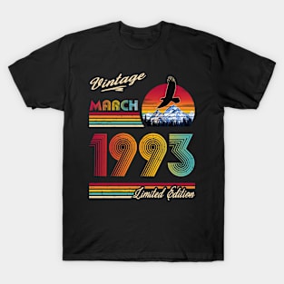 March 1993 Birthday T-Shirt